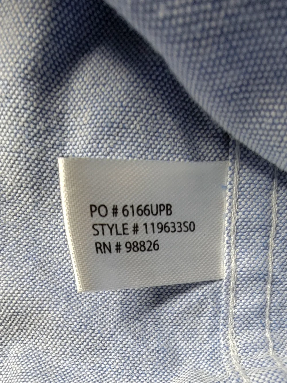 U.S. Polo Assn. Men’s Light Blue Button-Down Oxford Shirt Size XXL